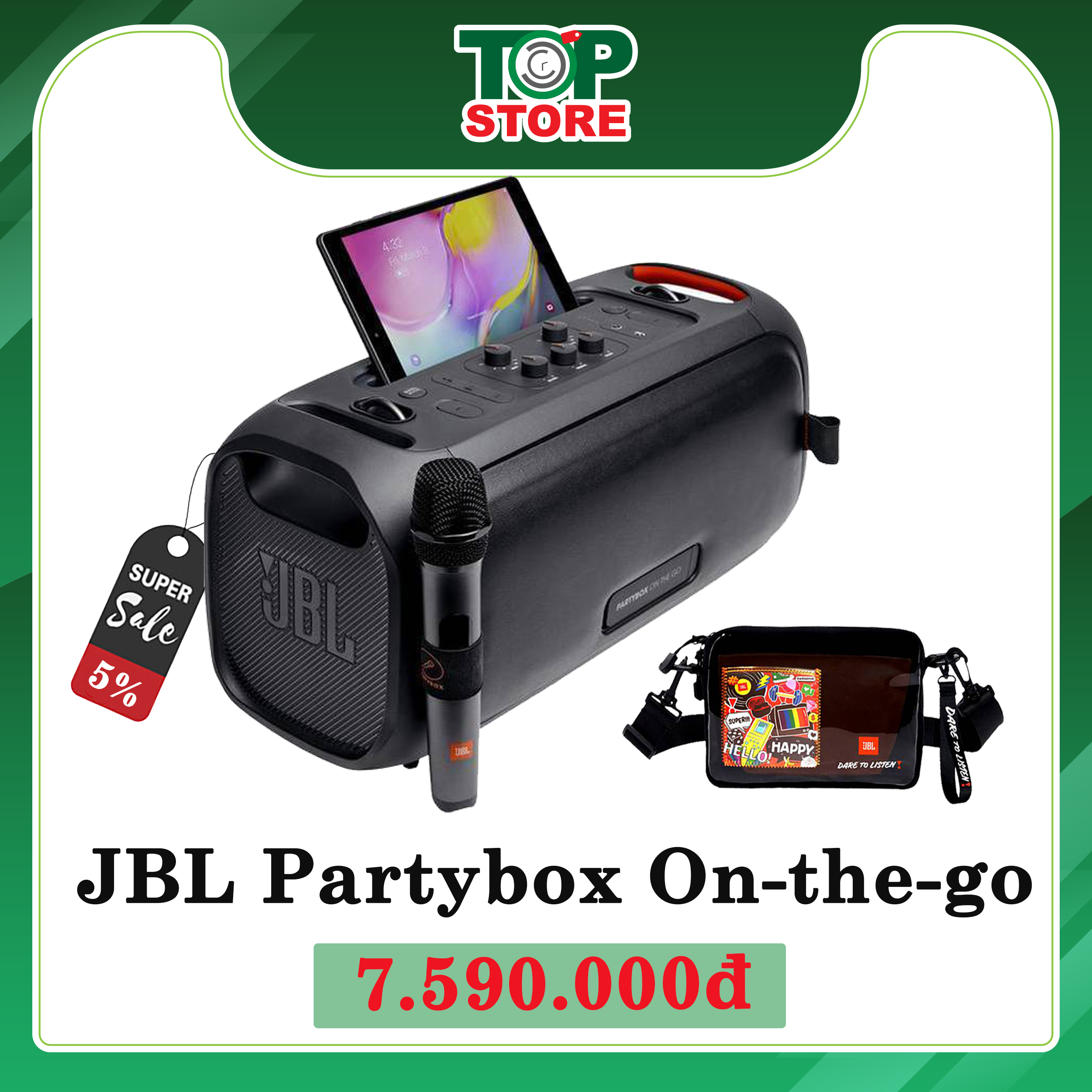 Loa JBL Party box On The Go