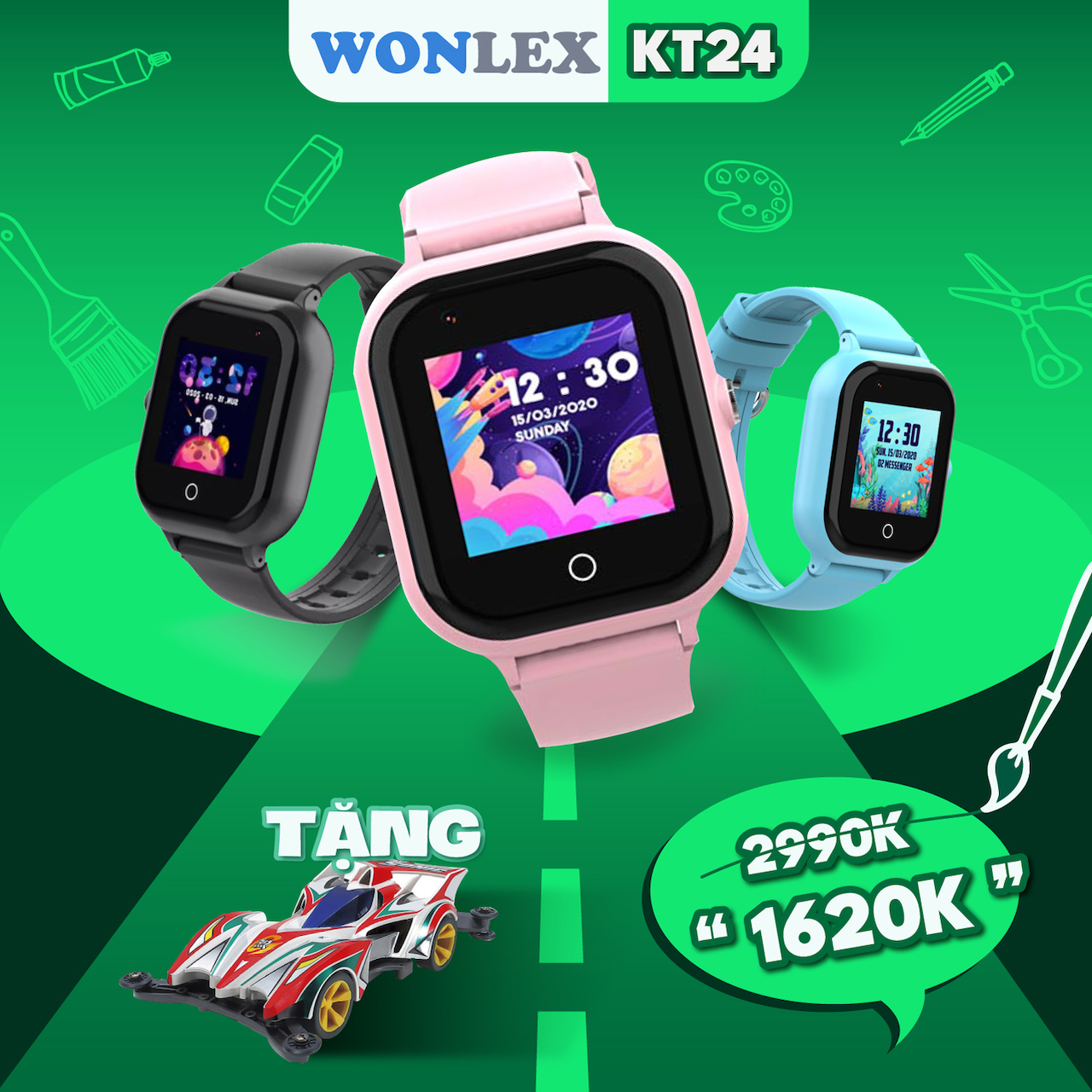 Đồng hồ định vị Wonlex KT24