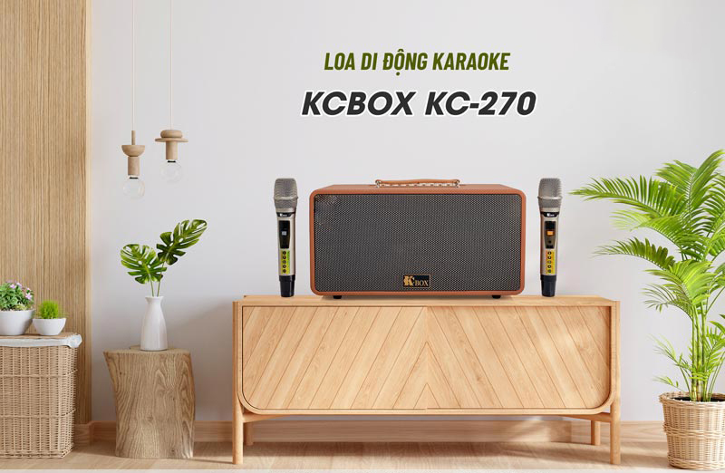 Loa Karaoke Di Động Kcbox KC270 Chính Hãng