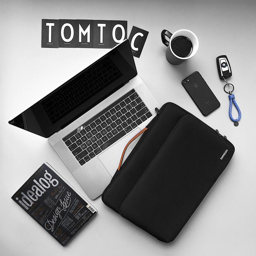 Túi Chống Sốc Tomtoc (USA) Briefcase Macbook Pro 15'' - Black (A14-D01H)