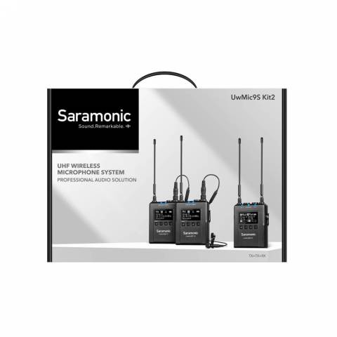 Micro Thu Âm Saramonic Uwmic9s Kit2 (2tx+Rx) Chính Hãng
