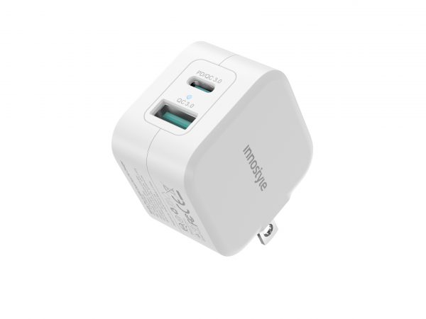 Sạc Nhanh Innostyle Minigo Pro III Dual PD/QC 3.0 20W White IC20