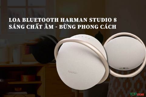 Loa bluetooth Harman Studio 8 - Sáng chất âm, bừng phong cách