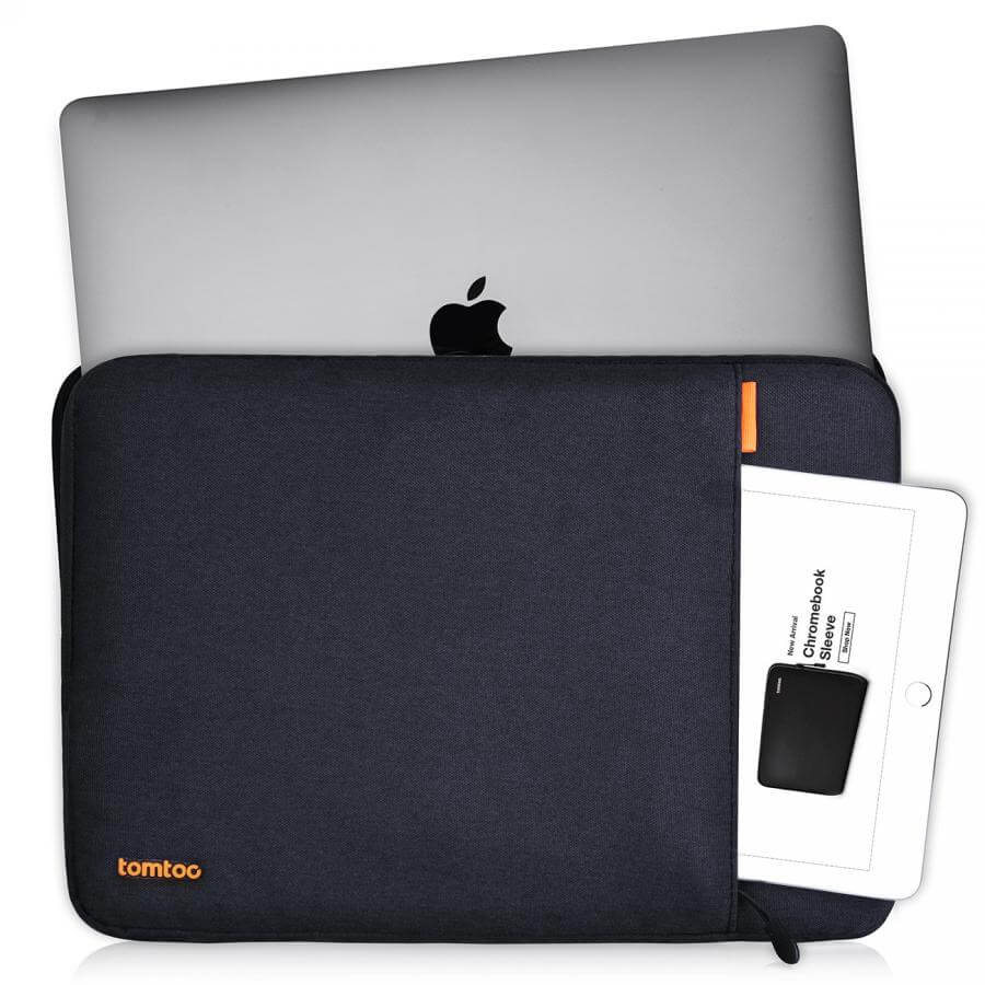 Túi Tomtoc (USA) 360° Protection Premium Macbook Pro/Air 13'' - Black (H13-C02D)    
