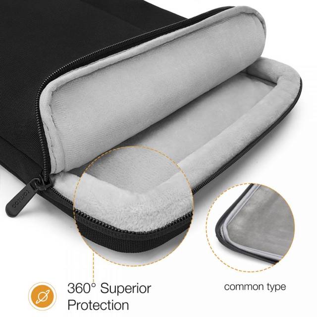 Túi Xách Chống Sốc Tomtoc (USA) Briefcase Macbook Pro 13” - Black (A14-B02H)