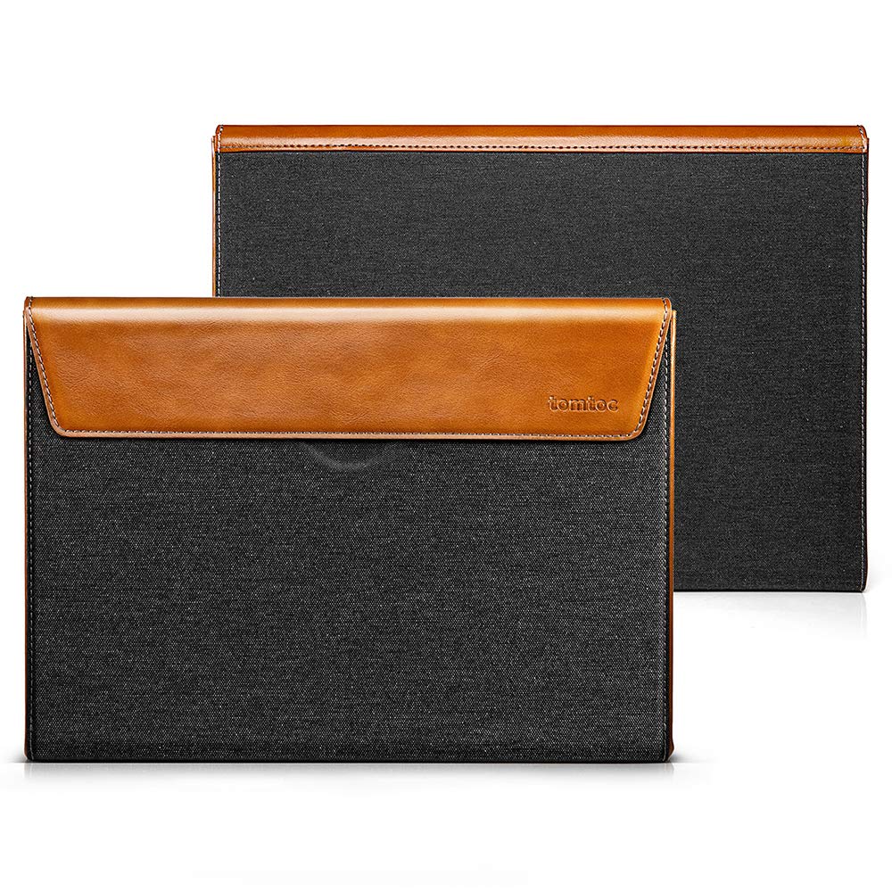 Túi Chống Sốc Tomtoc (USA) Premium Leather For Macbook Pro 16″ New Gray (H15-E01Y)
