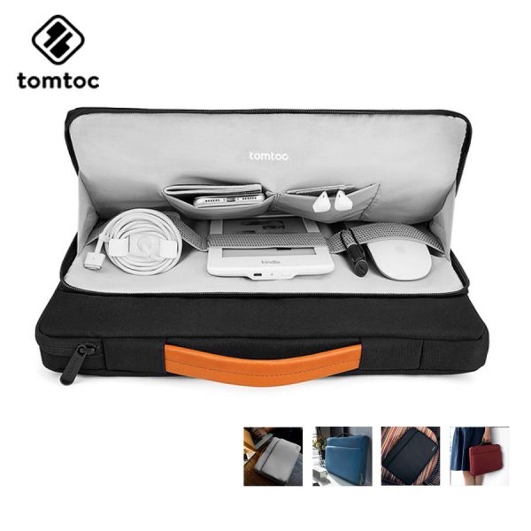 Túi Chống Sốc Tomtoc (USA) Briefcase Macbook Pro 15'' - Black (A14-D01H)