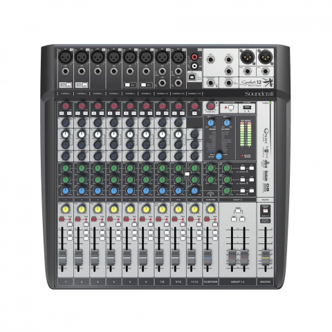 Mixer analog SOUNDCRAFT SIGNATURE 12MT - Chính hãng