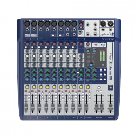 Mixer analog SOUNDCRAFT SIGNATURE12 - Chính Hãng