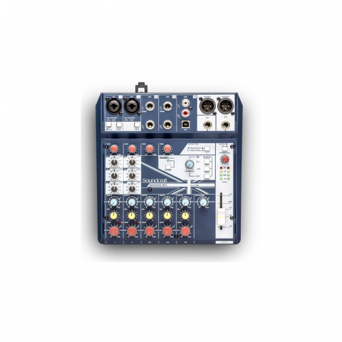 Mixer analog SOUNDCRAFT NOTEPAD-8FX - Hàng Chính hãng