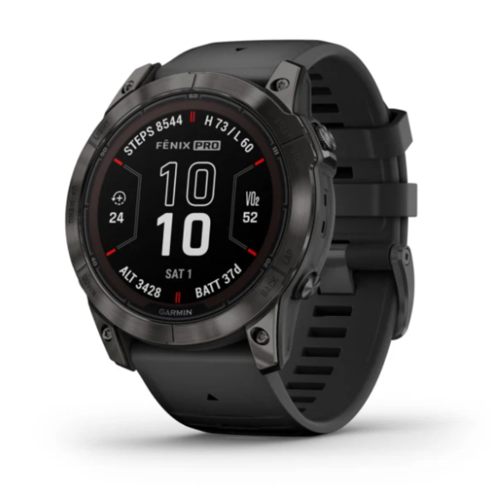 Đồng Hồ Thông Minh Garmin Fenix 7X Pro Sapphire Solar, Titanium