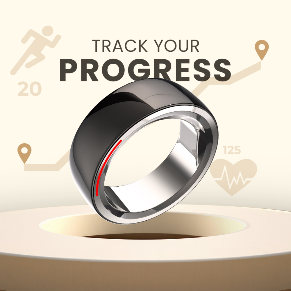 Nhẫn Thông Minh Theo Dõi Sức Khỏe, Vận Động Và Giấc Ngủ HiFuture Futurering