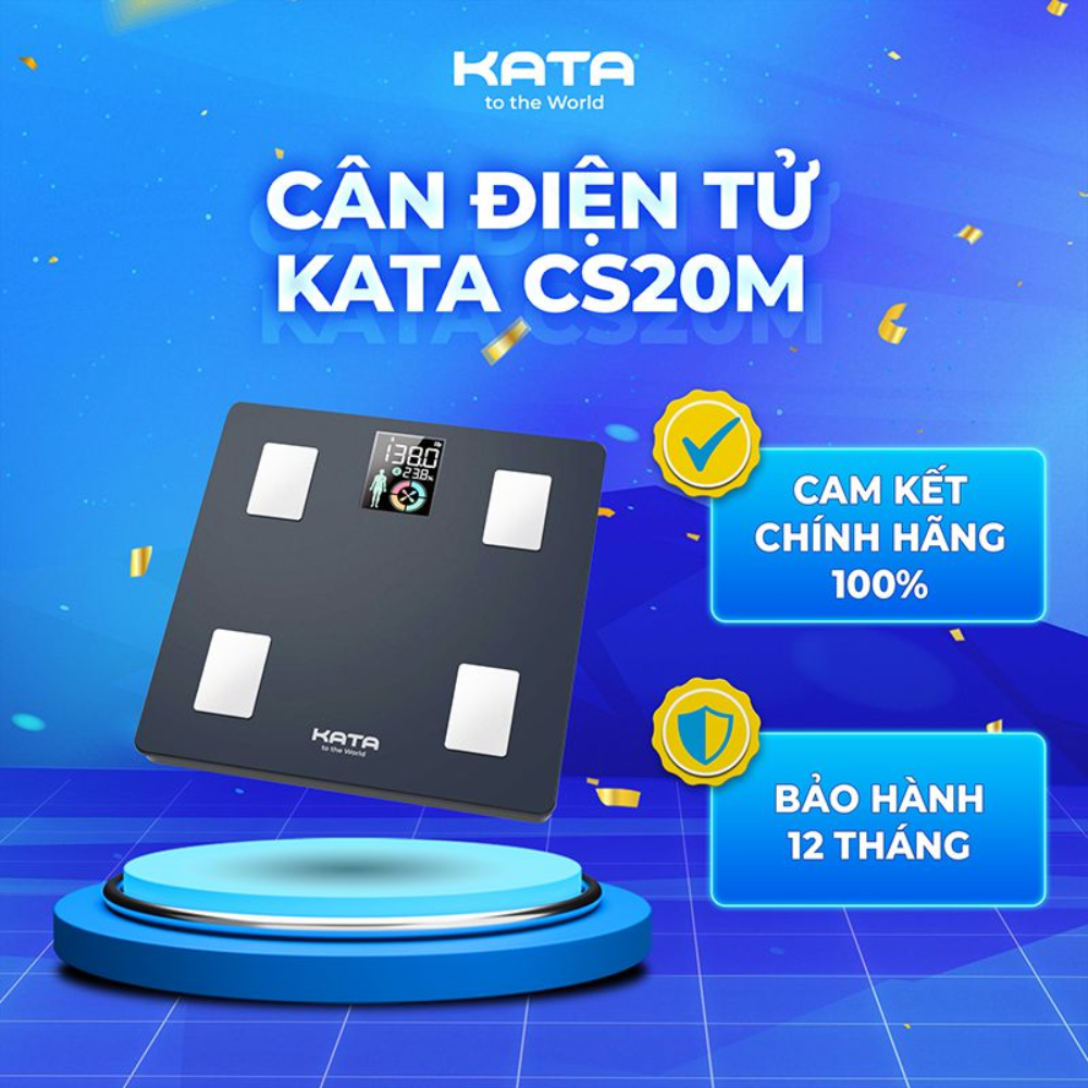 Cân Sức Khỏe Điện Tử KATA CS20M