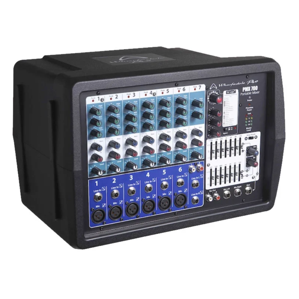 Mixer liền công suất Wharfedale Pro PMX 700 - Hàng Chính hãng