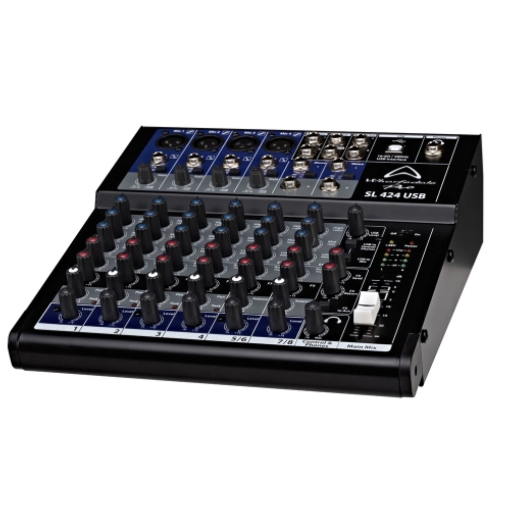 Mixer analog Wharfedale Pro SL424USB Chính Hãng