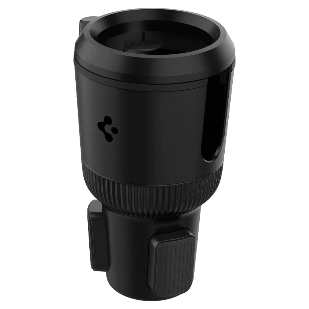 Phụ Kiện Để Ly Trên Xe Hơi Spigen Hydrohub Cup Holder (Dành Cho Ly Lớn) Black CH100