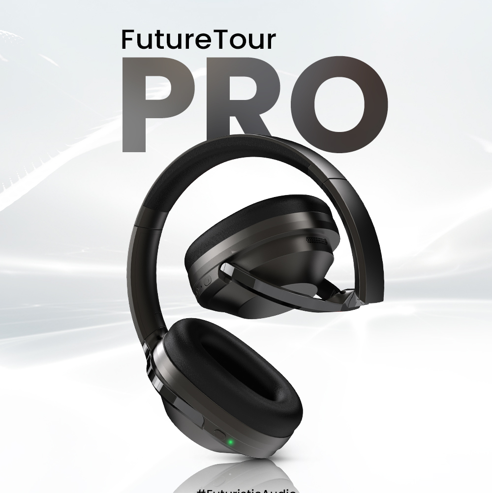 Tai Nghe Chụp Tai Futuretour Pro Hybrid ANC (Bluetooth 5.3 / AUX 3.5mm)