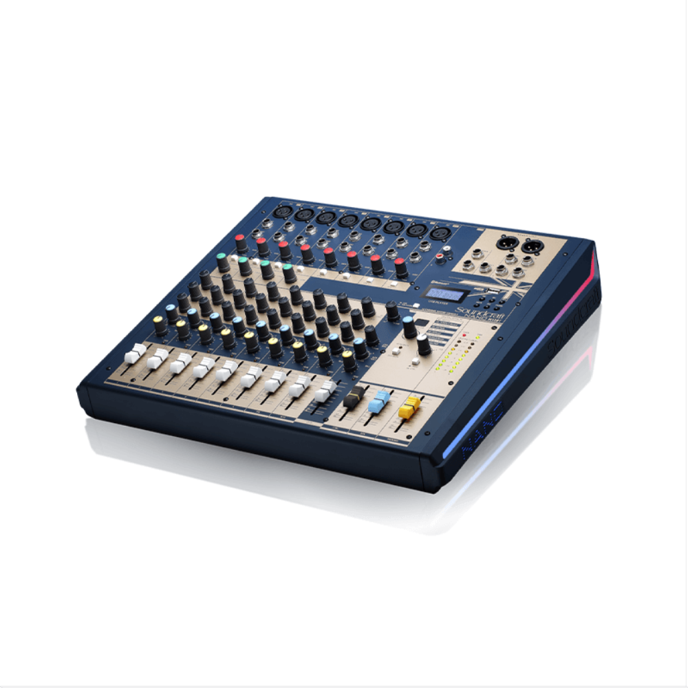 Mixer analog SOUNDCRAFT NANO M12BT Chính Hãng