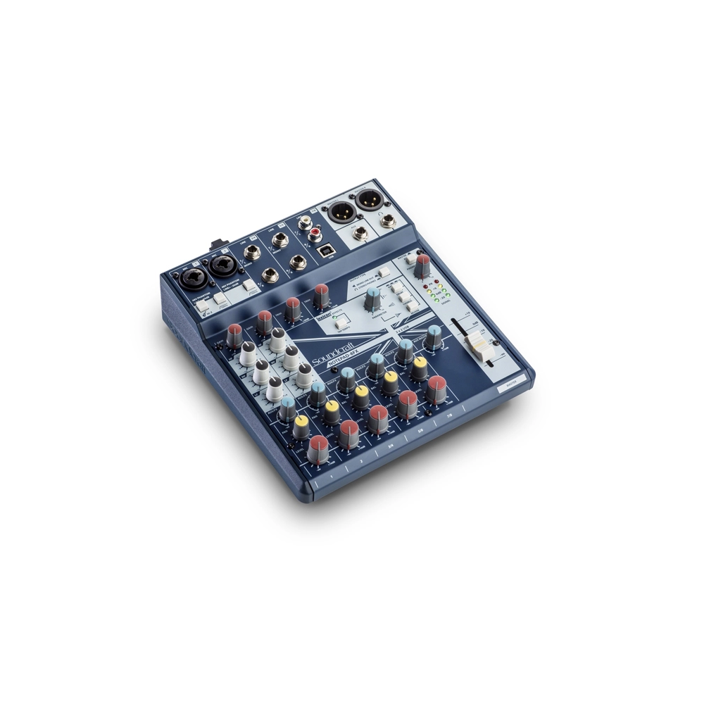 Mixer analog SOUNDCRAFT NOTEPAD-8FX - Hàng Chính hãng