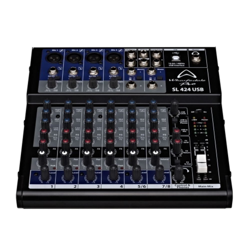 Mixer analog Wharfedale Pro SL424USB Chính Hãng