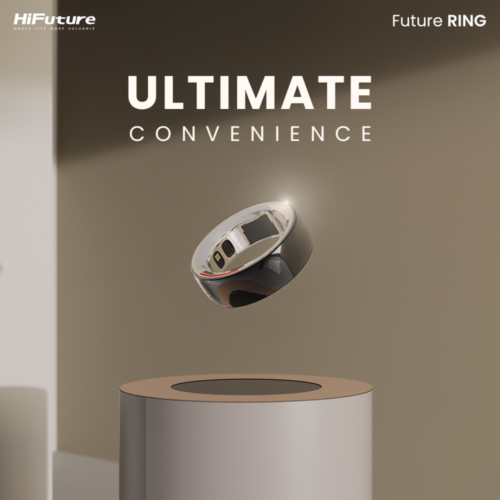 Nhẫn Thông Minh Theo Dõi Sức Khỏe, Vận Động Và Giấc Ngủ HiFuture Futurering