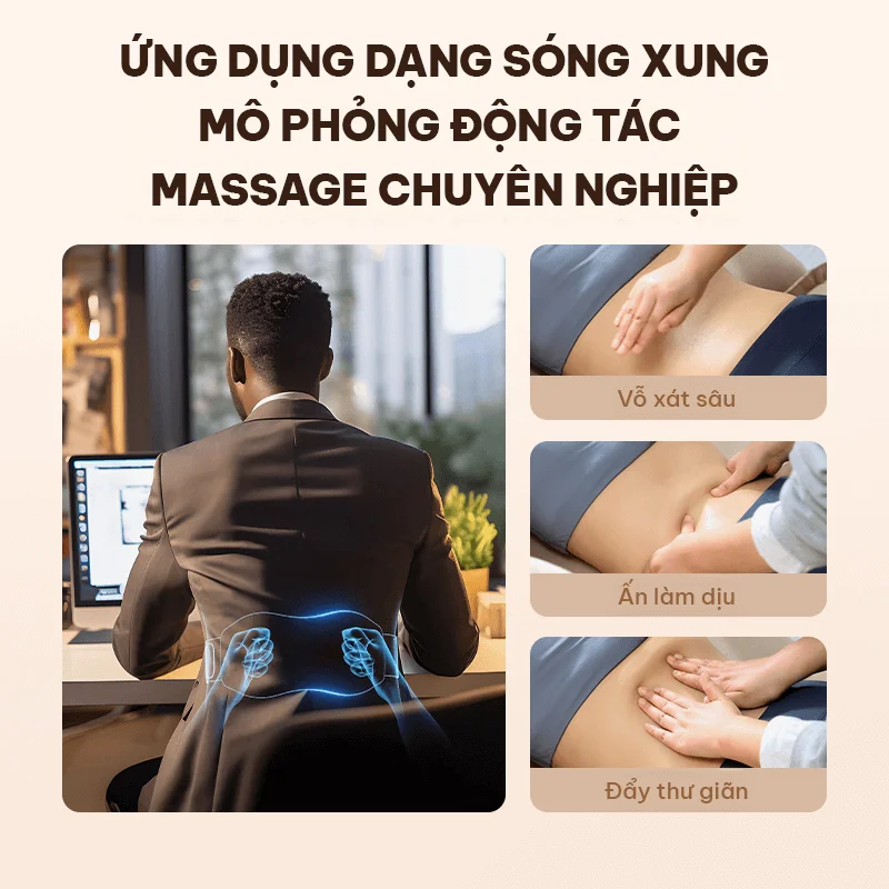 Đai Massage Lưng SKG W7 Pro Chính Hãng