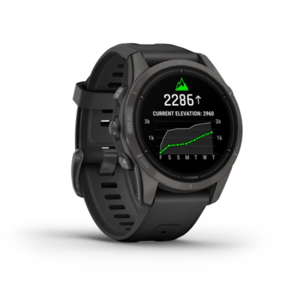 Đồng Hồ Thông Minh Garmin Epix Pro (Gen 2) – Sapphire 42mm, Titanium