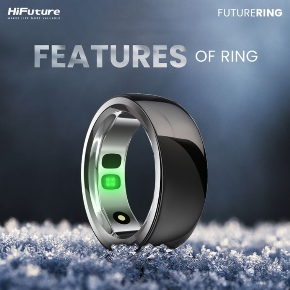 Nhẫn Thông Minh Theo Dõi Sức Khỏe, Vận Động Và Giấc Ngủ HiFuture Futurering