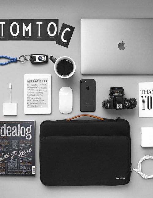 Túi Chống Sốc Tomtoc (USA) Briefcase Macbook Pro 16'' - Black (A14-E02H)