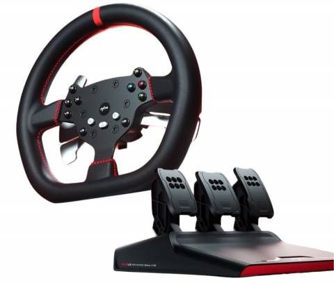Vô Lăng Chơi Game PXN V10 PRo DD Lite (27cm/ 900 độ/ FFB/ pedal 3 (côn,phanh,gas))