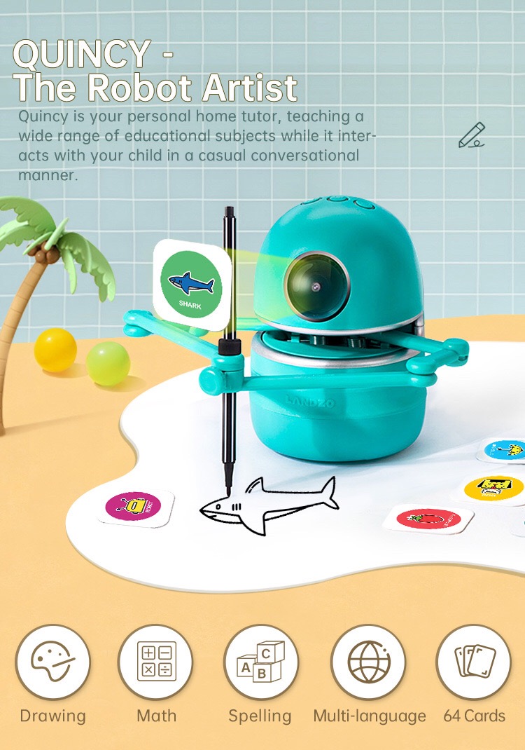 Robot Quincy hỗ trợ phát triển toàn diện cho trẻ