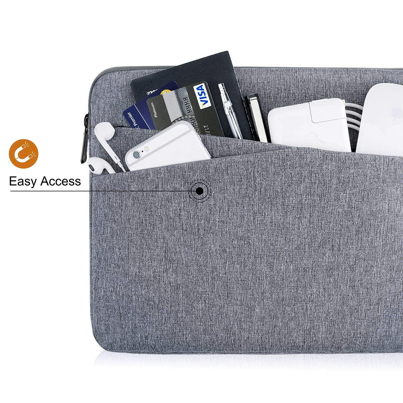 Túi Tomtoc (USA) Style Macbook Air/Retina 13” - Gray (A18-C01G) 