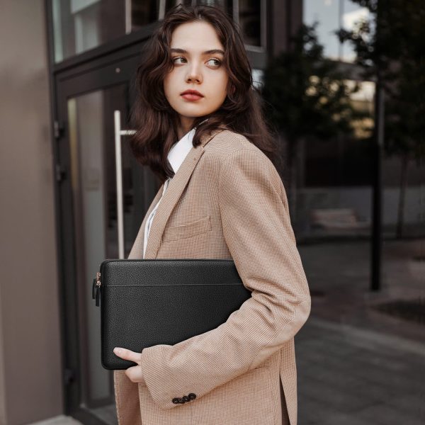 Túi Chống Sốc Innostyle Lux Leather Laptop Black