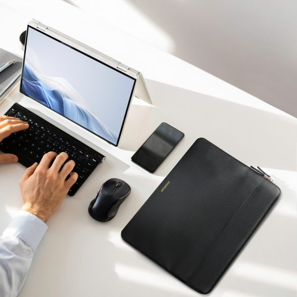 Túi Chống Sốc Innostyle Lux Leather Laptop Black