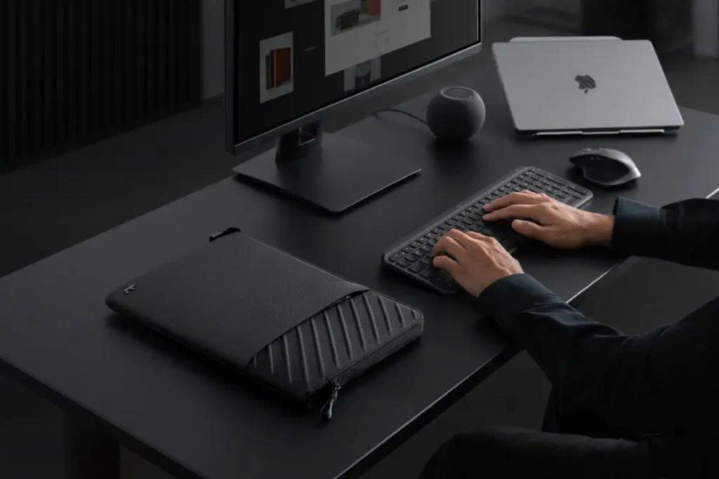 Túi Chống Sốc Tomtoc (USA) Voyage-A10 Premium Laptop / Macbook 16″ Black – A10F2D1